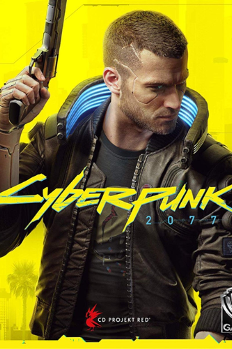 Capa de Cyberpunk 2077 (várias vezes)